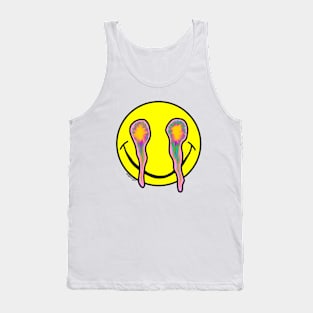 Trippy Smiley Tank Top